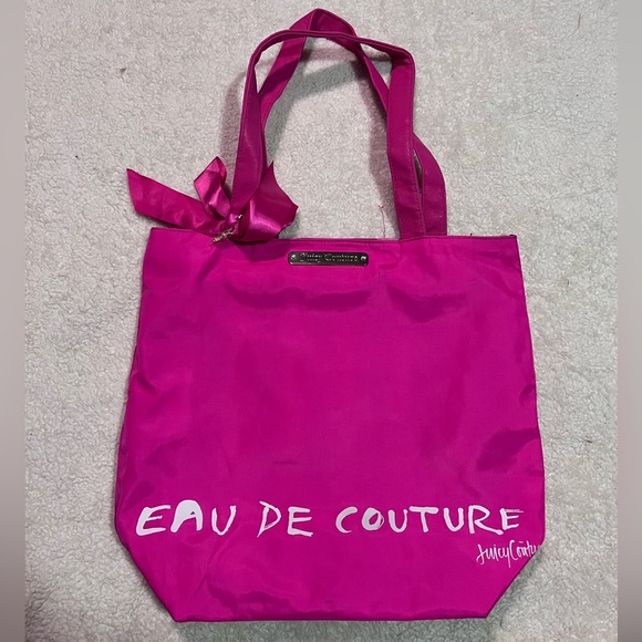Juicy Couture Handbags - Juicy ‘Eau De Couture’ Barbie Pink Tote Bag